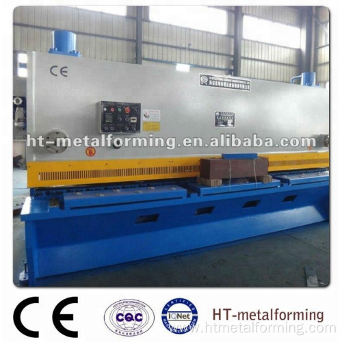 E21S control system QC12Y cnc hydraulic shearing machine